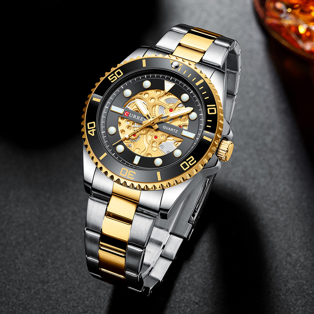 Title 7, Montre bracelet en quartz acier pour business c...