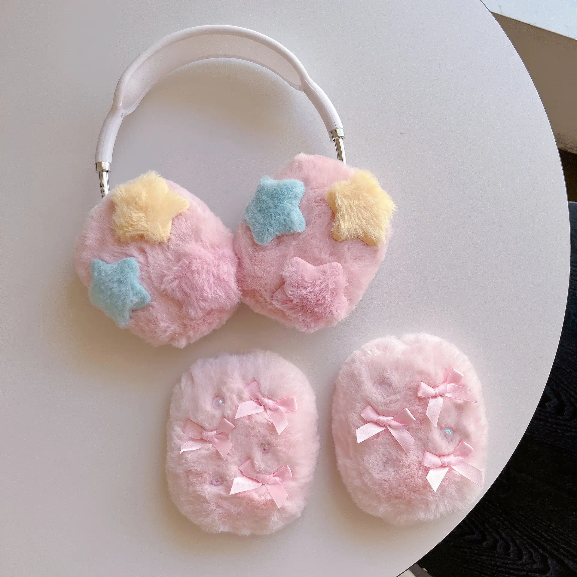 Korean-style Plush 3D Headphone Case