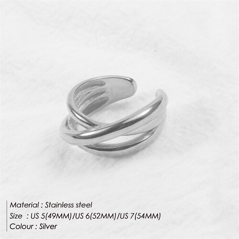Women's Stainless Steel Ring Fashion Ornament