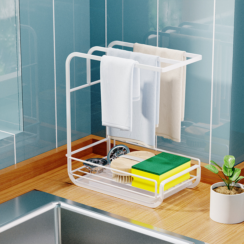 Kitchen All Products Draining Sink Storage Towel Dishwashing Sink Kitchen Sink W - Picture 7 of 7
