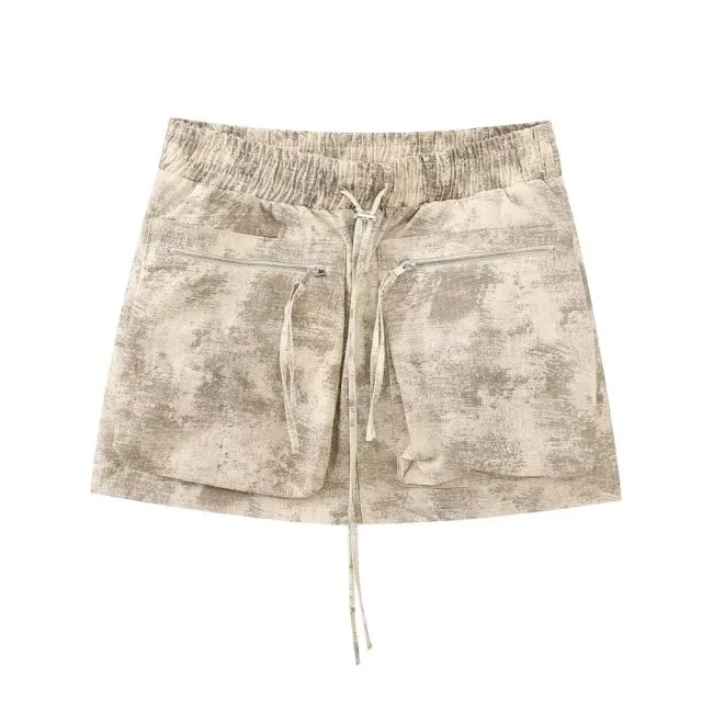 Summer New Women's Printed Short Mini Skirt Mini Skirt L - Shop at LoveMi