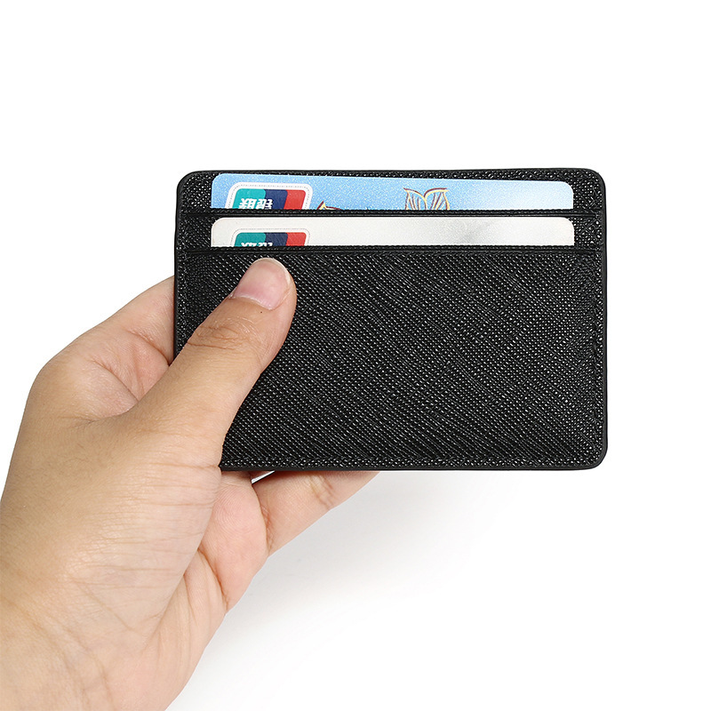 Cross-pattern Multi Function Card Holder