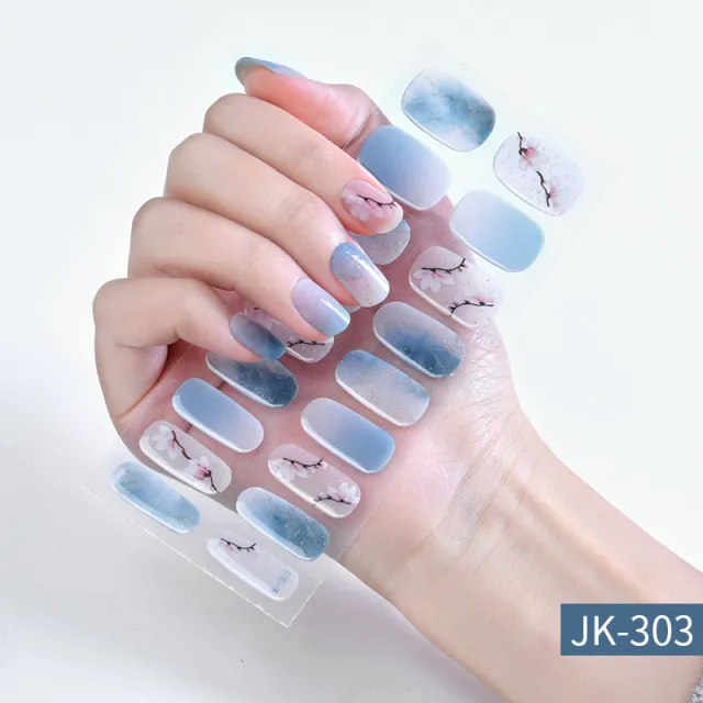 Semi Curing Gel Nail Sticker Jk303 - Shop at LoveMi