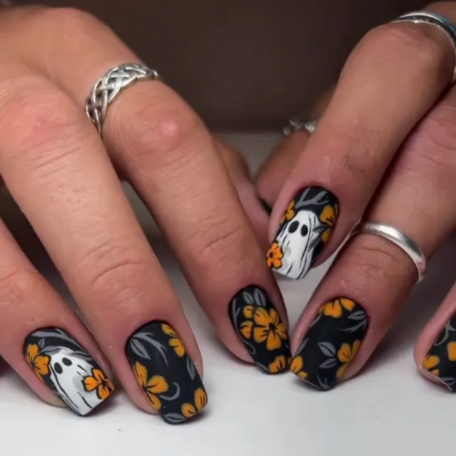 Wear Halloween Dark Forest Nail Tip W22 Jelly Glue - Shop at LoveMi