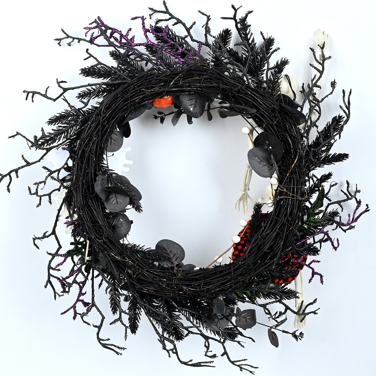 Title 6, Halloween Wreath Decorations Pendant Door Decor...