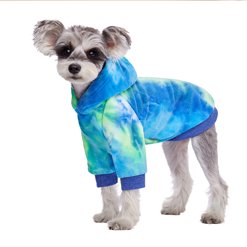 Tie-dye Hoodie For Small Medium And Large Dogs Poodle Bichon Golden Retriever Labrado