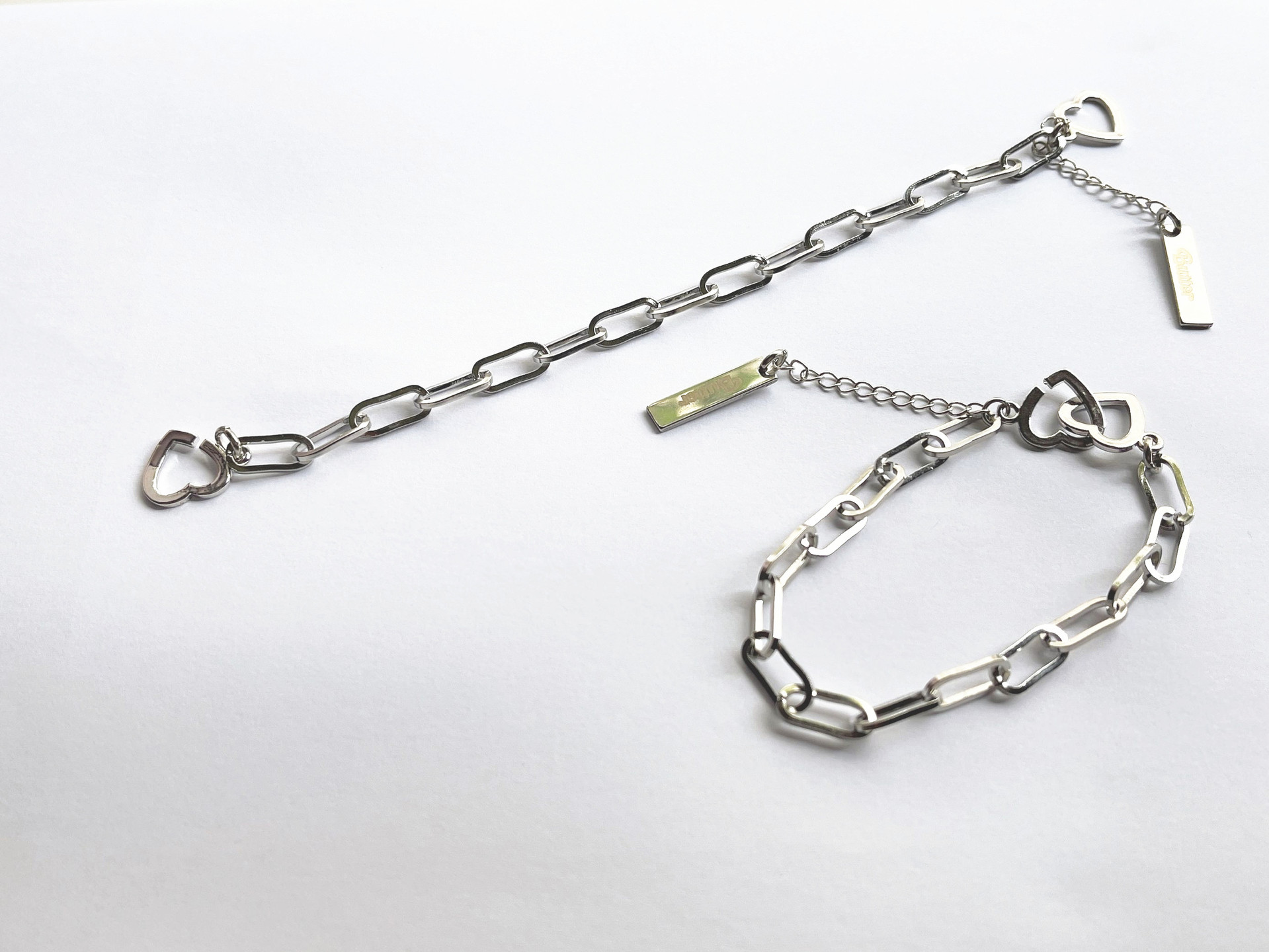 Bullet-proof Youth League Same Heart-shaped Buckle Bracelet Jewelry
