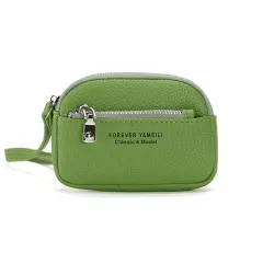 Women's Coin Purse Student Cute Two-in-one - Green - View 1