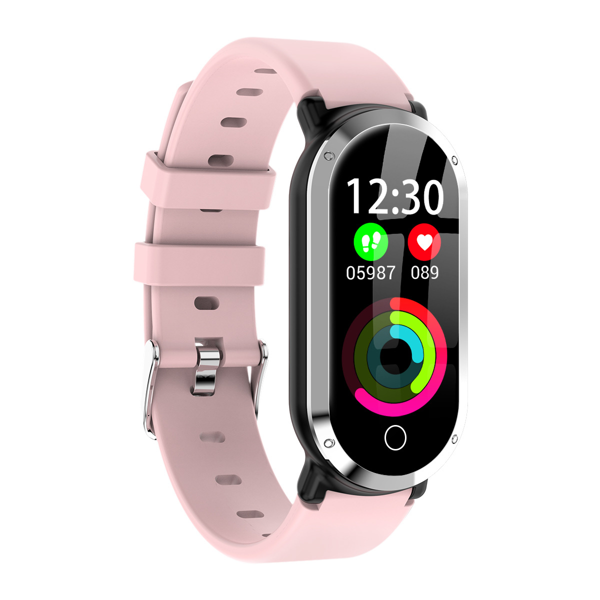 Title 7, T1 Smart Bluetooth Sport Bracelet con Schermo a...