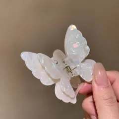 Back Head Plate Hair Volume Butterfly Grip - Mermaid Colour - View 1