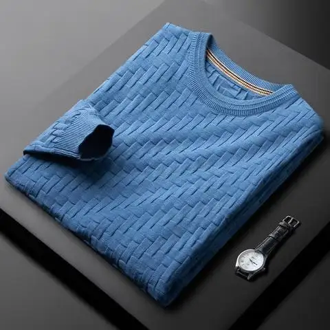 Men's Autumn and Winter Light Luxury and Simplicity Thickened