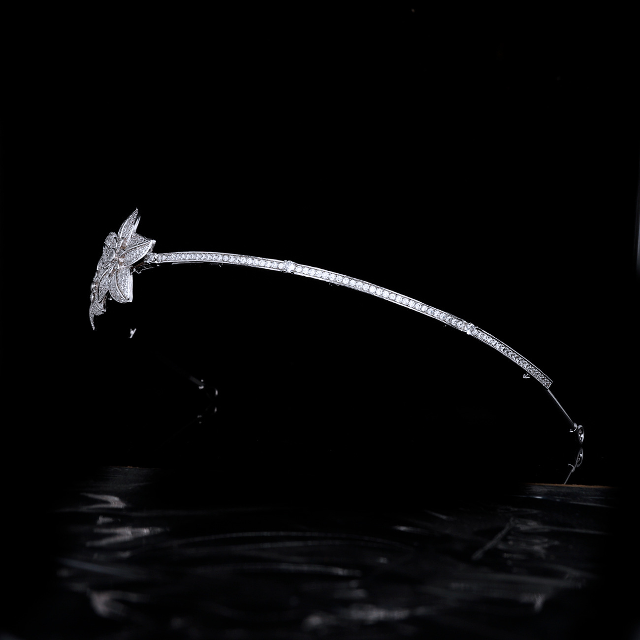 Korean Flowers Hair Accessories Simple