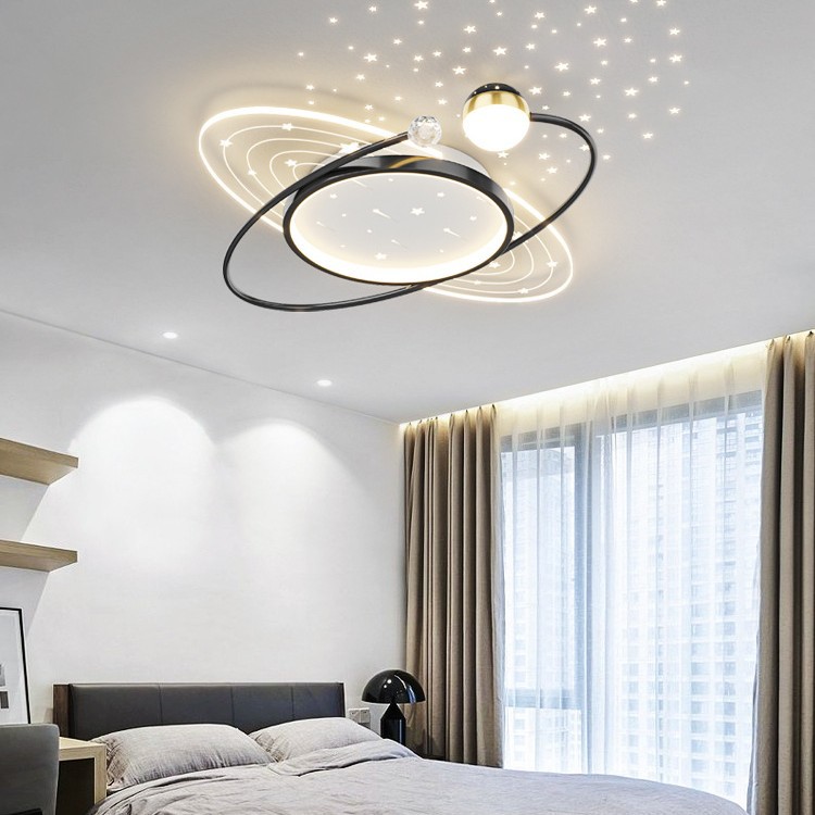 Lamp In The Living Room Simple Modern Atmosphere Bedroom Ceiling Lamp