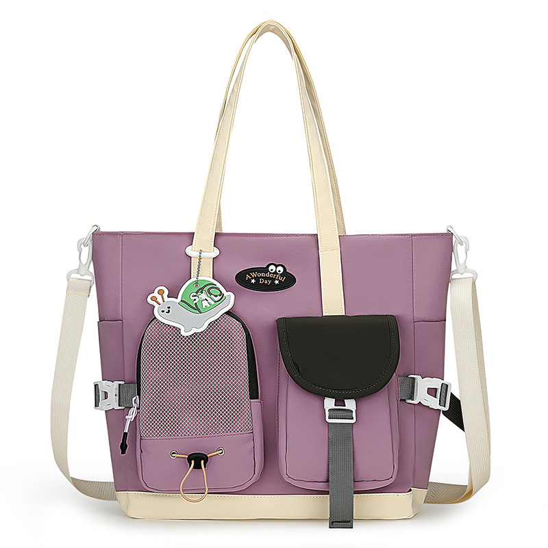 Womens Large-capacity Casual One-shoulder Crossbody Bag 3