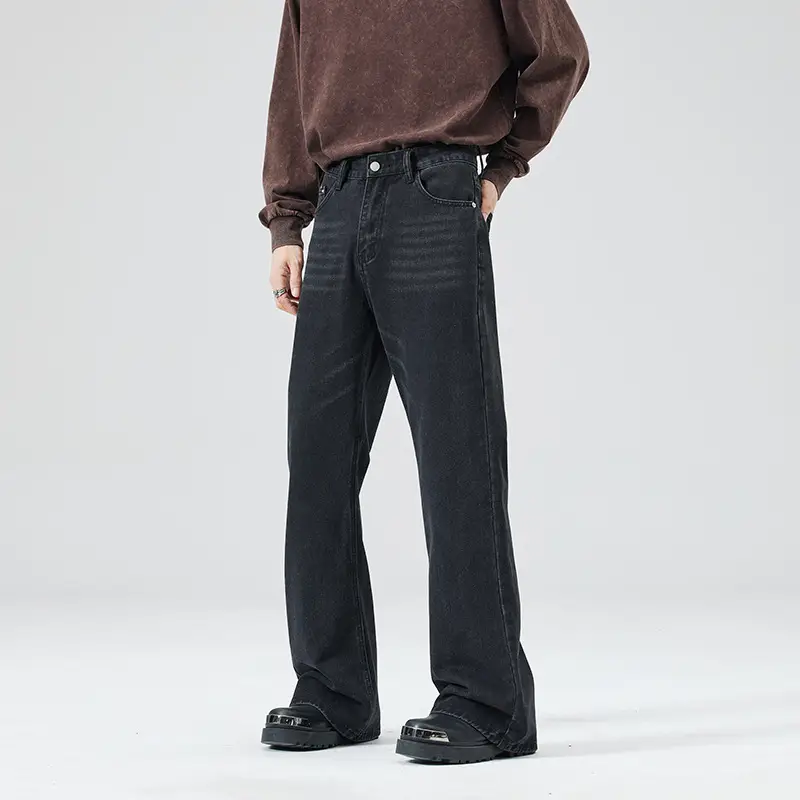 American Bootcut Pants Men's Draping Street Retro High Street Jeans