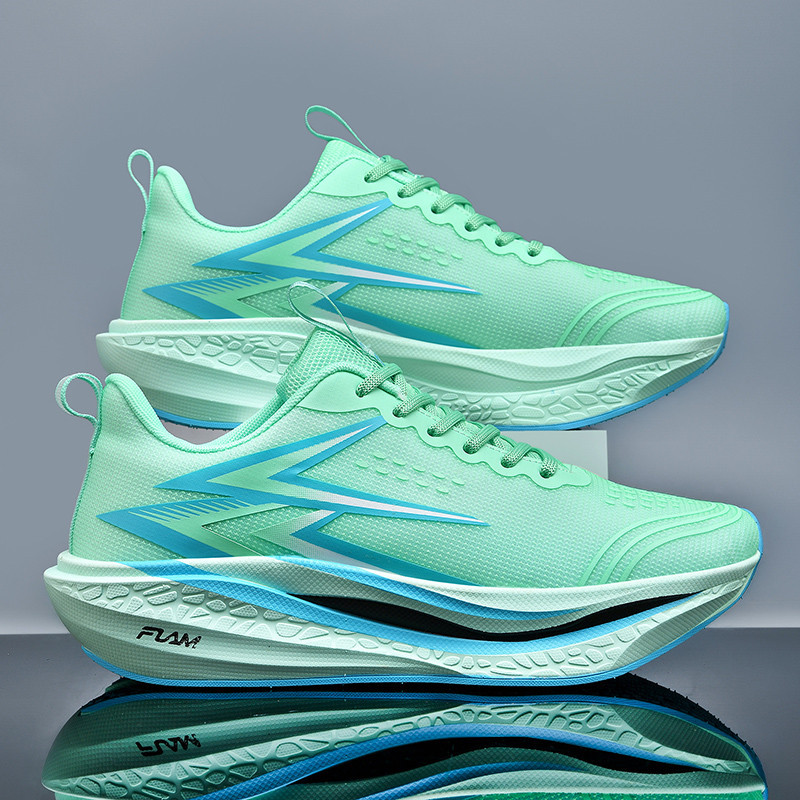 Carbon Plate Running Mens Shock Absorbing Shoes For Older Children