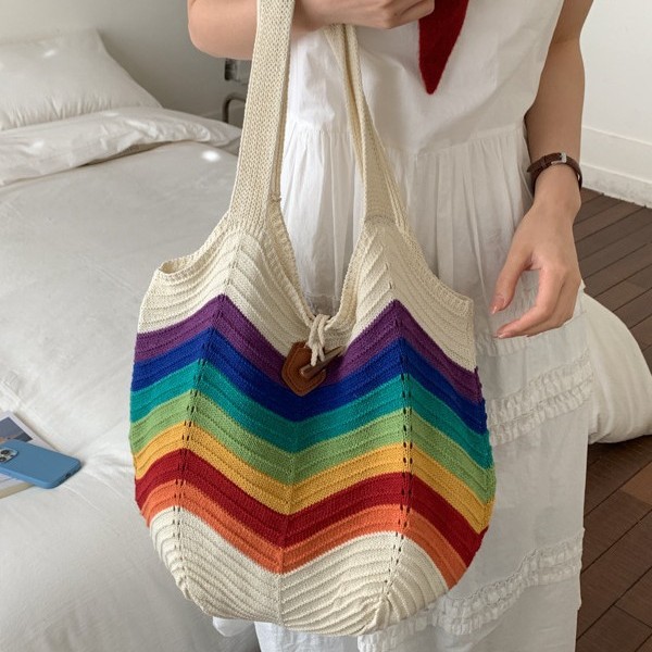 Wool Under-Arm Tote, picture 3 of 5