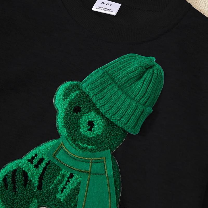 Western Style Fried Street Suit Children's Bottoming Shirt