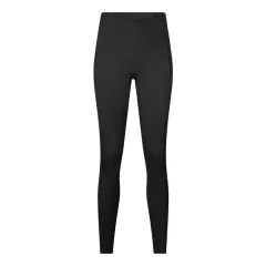 Yoga Side Pocket Elastic Light Thin Soft Nude Feel Running Workout Ankle Length Pants - Black - View 1