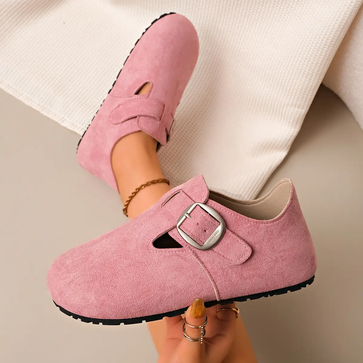 Autumn New All-Match Retro Suede Pumps
