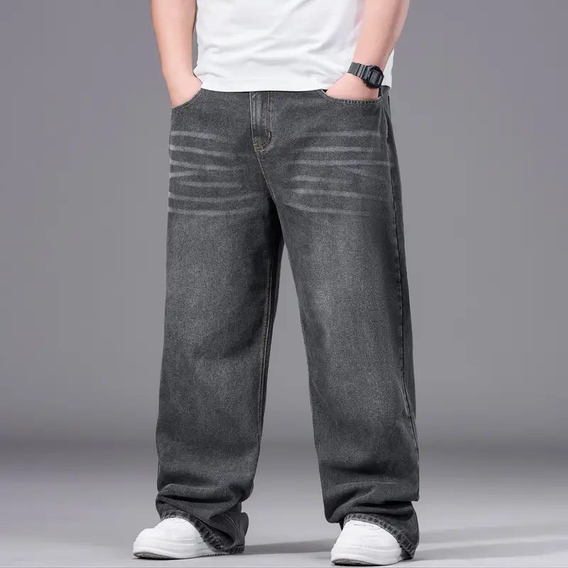 Straight-leg Wide-leg Pants Trendy And Versatile, Perfect
