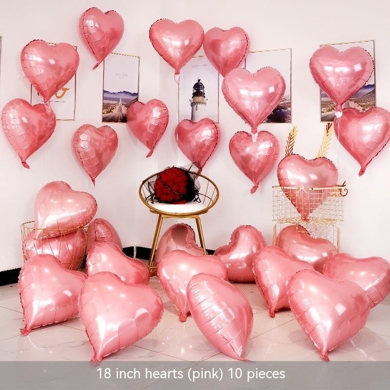 10 Love Hearts Pearl Powder