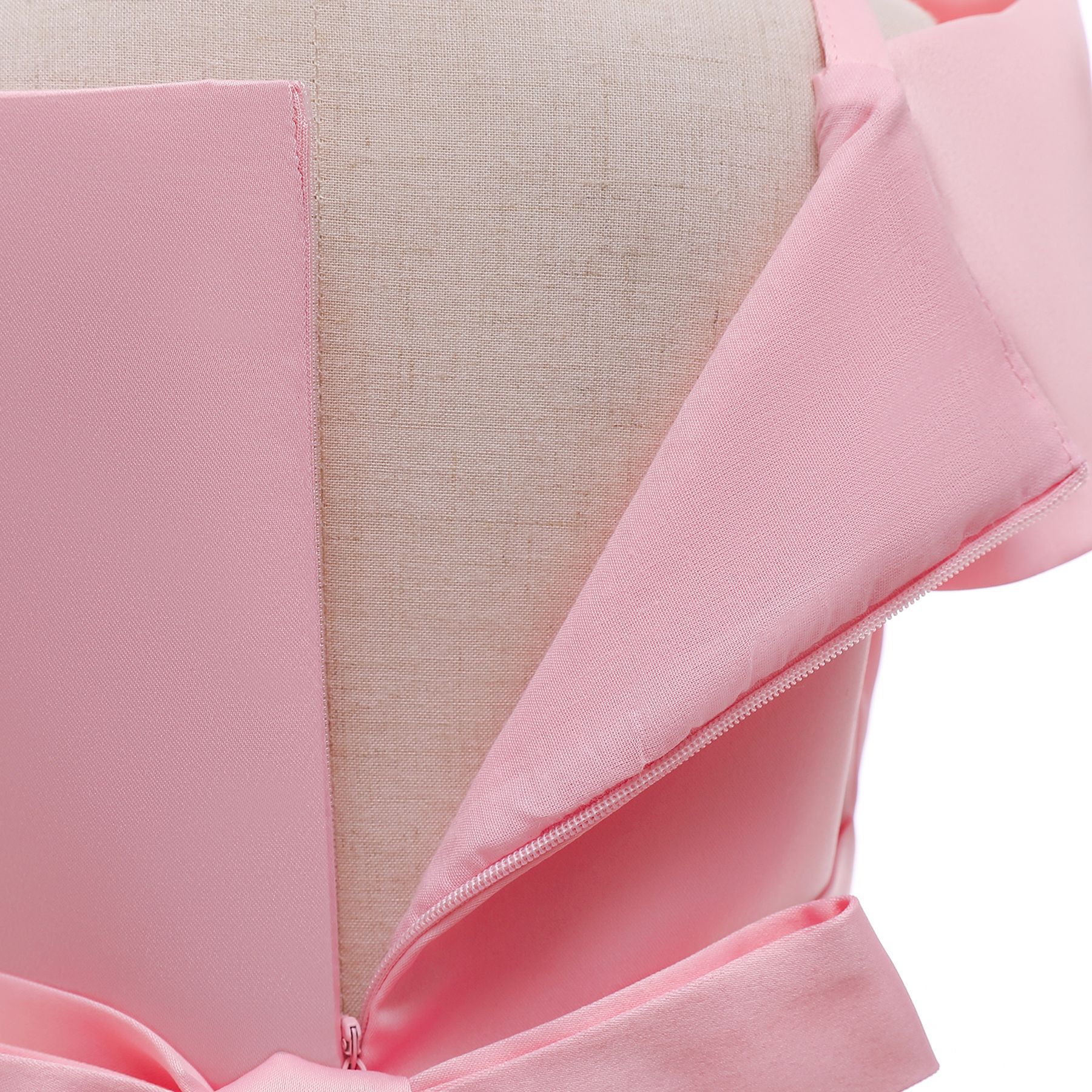 Children's Pink Summer Dress With Suspenders Fashionable Princess Dress Children's Full Dress - Image 3