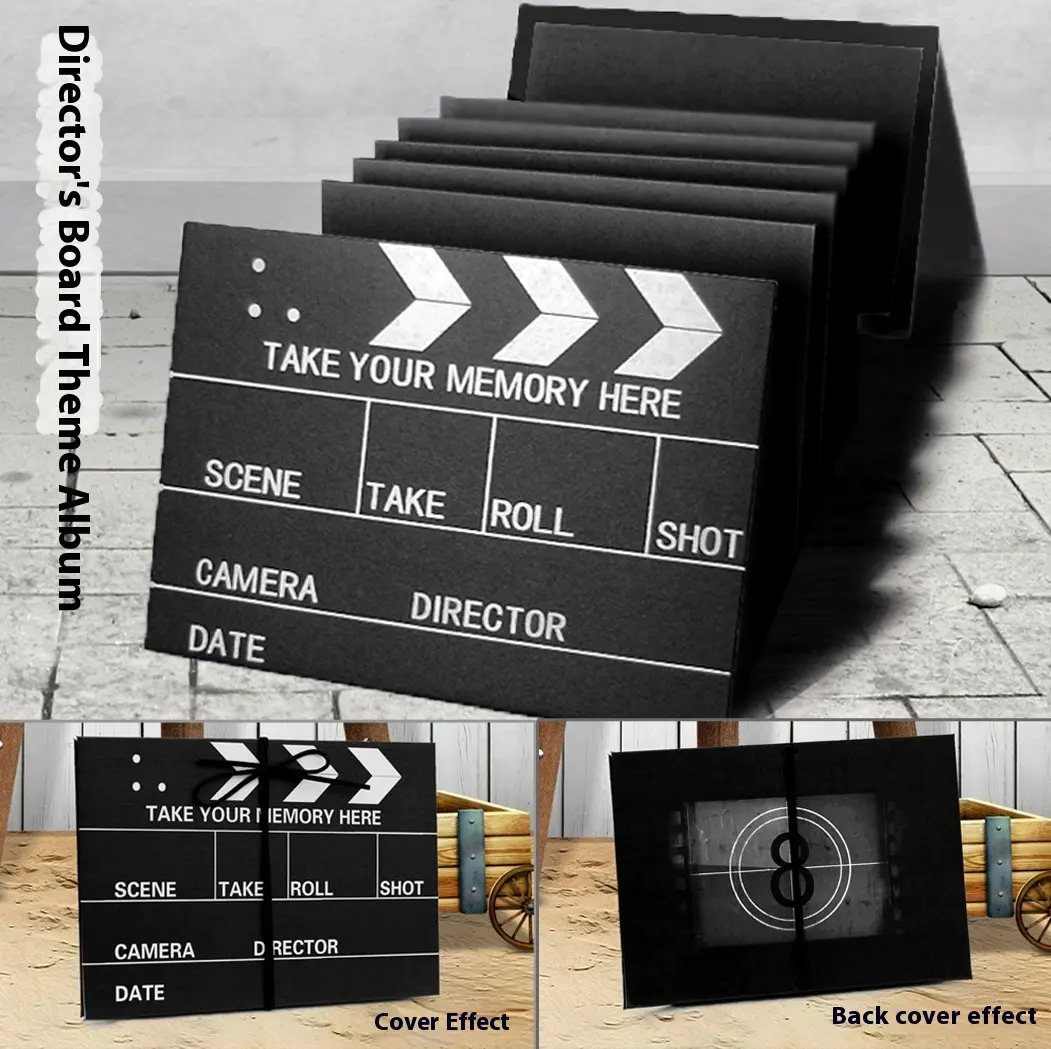 Film Guide Board Adhesive Folding Creative Gift