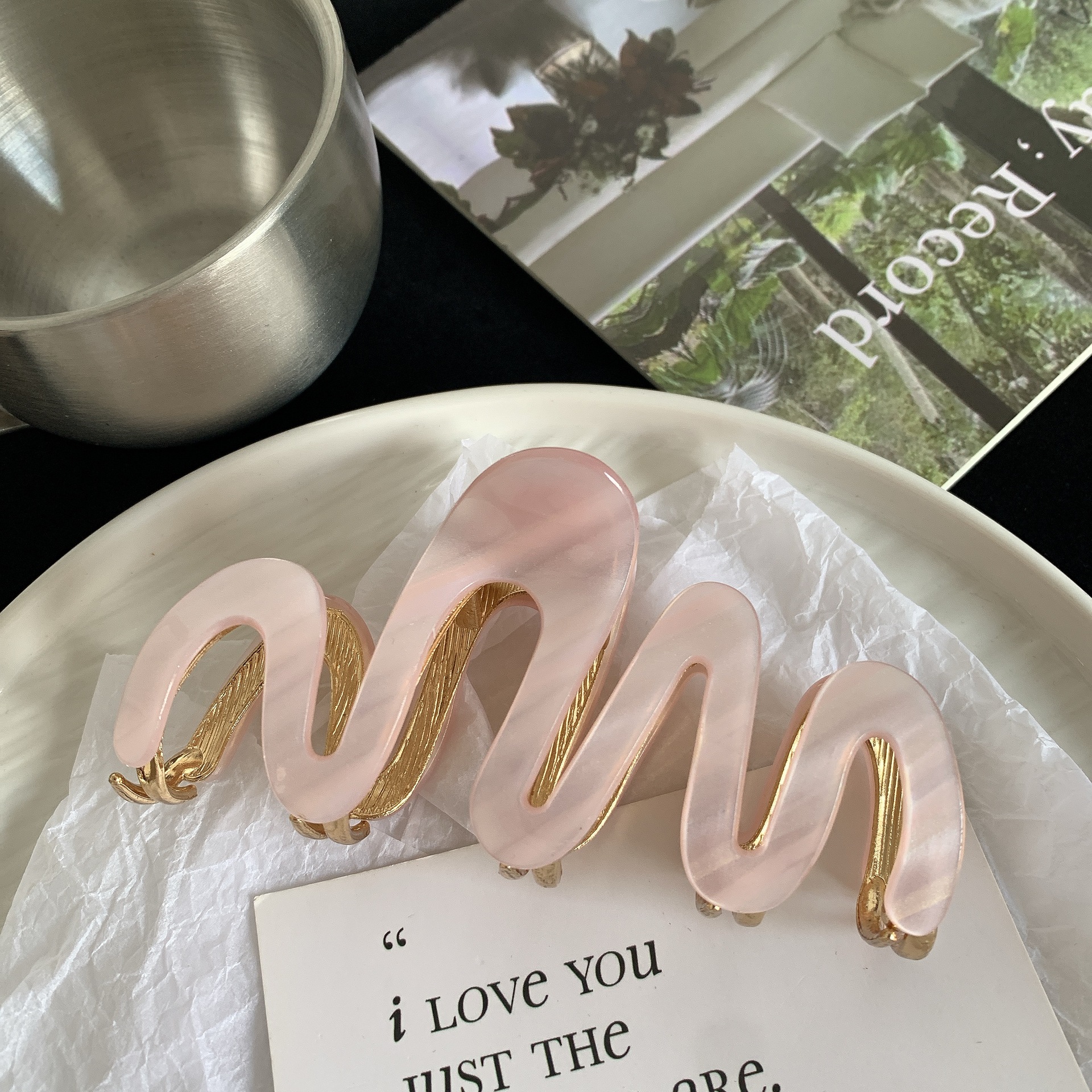 High-end Acetate Hair Clip For Women — foto 8