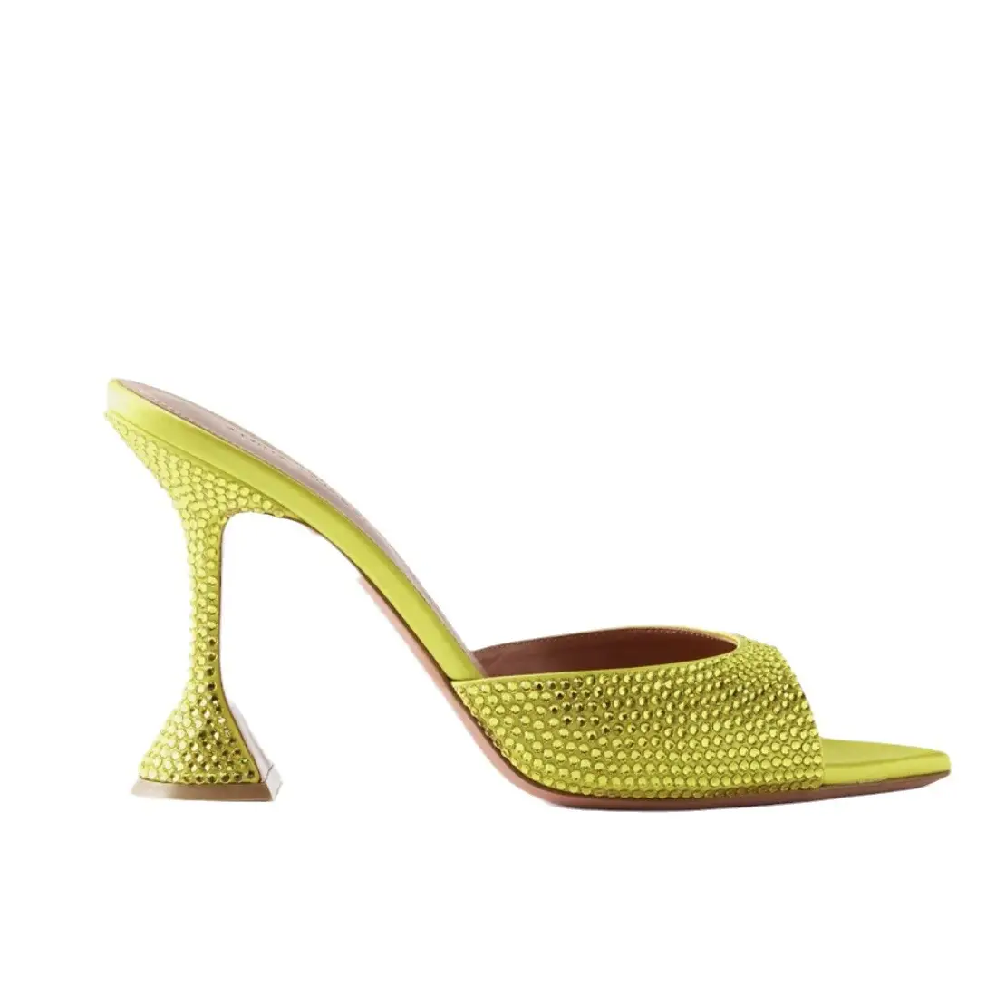 Peep Toe Pointed Toe Open Toe Rhinestone High Heel Shoes