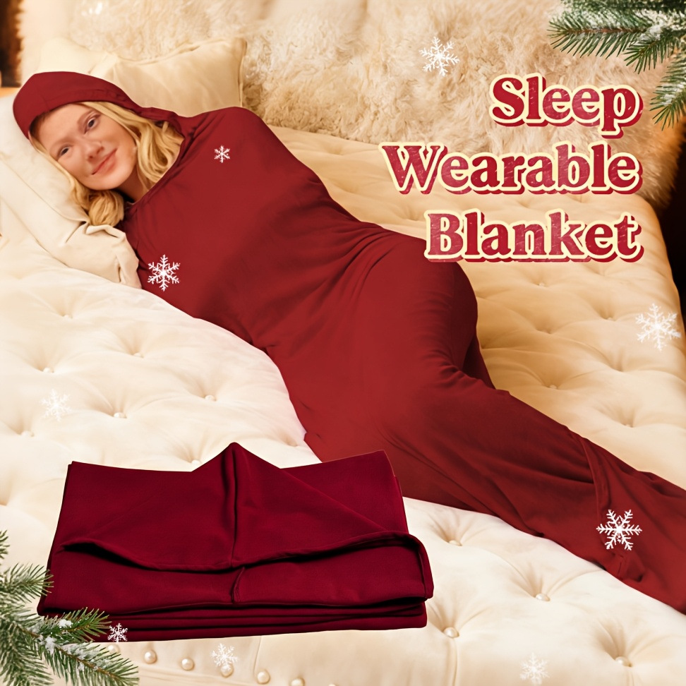 Christmas-themed Cozy Portable Sleeping Bag For Family Cozin