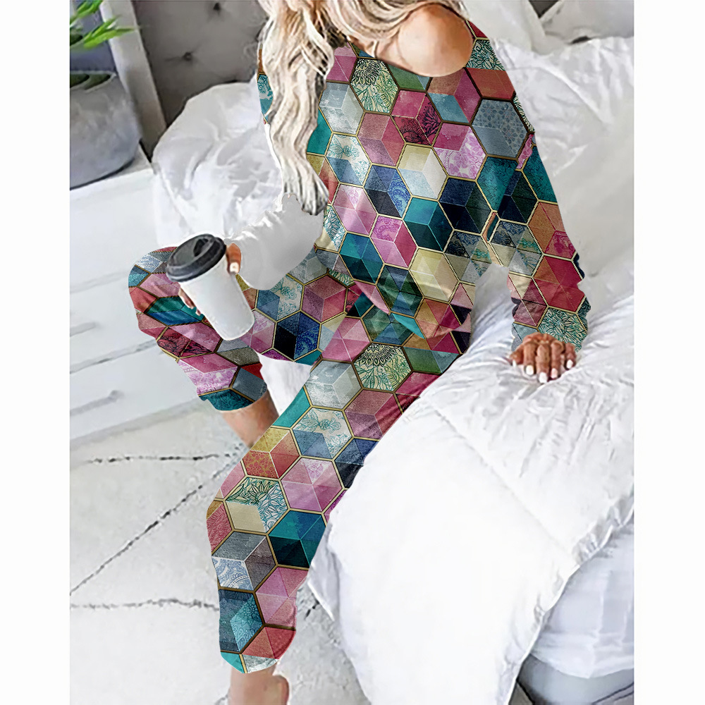 Women's Long-sleeved Fashion Casual Suit