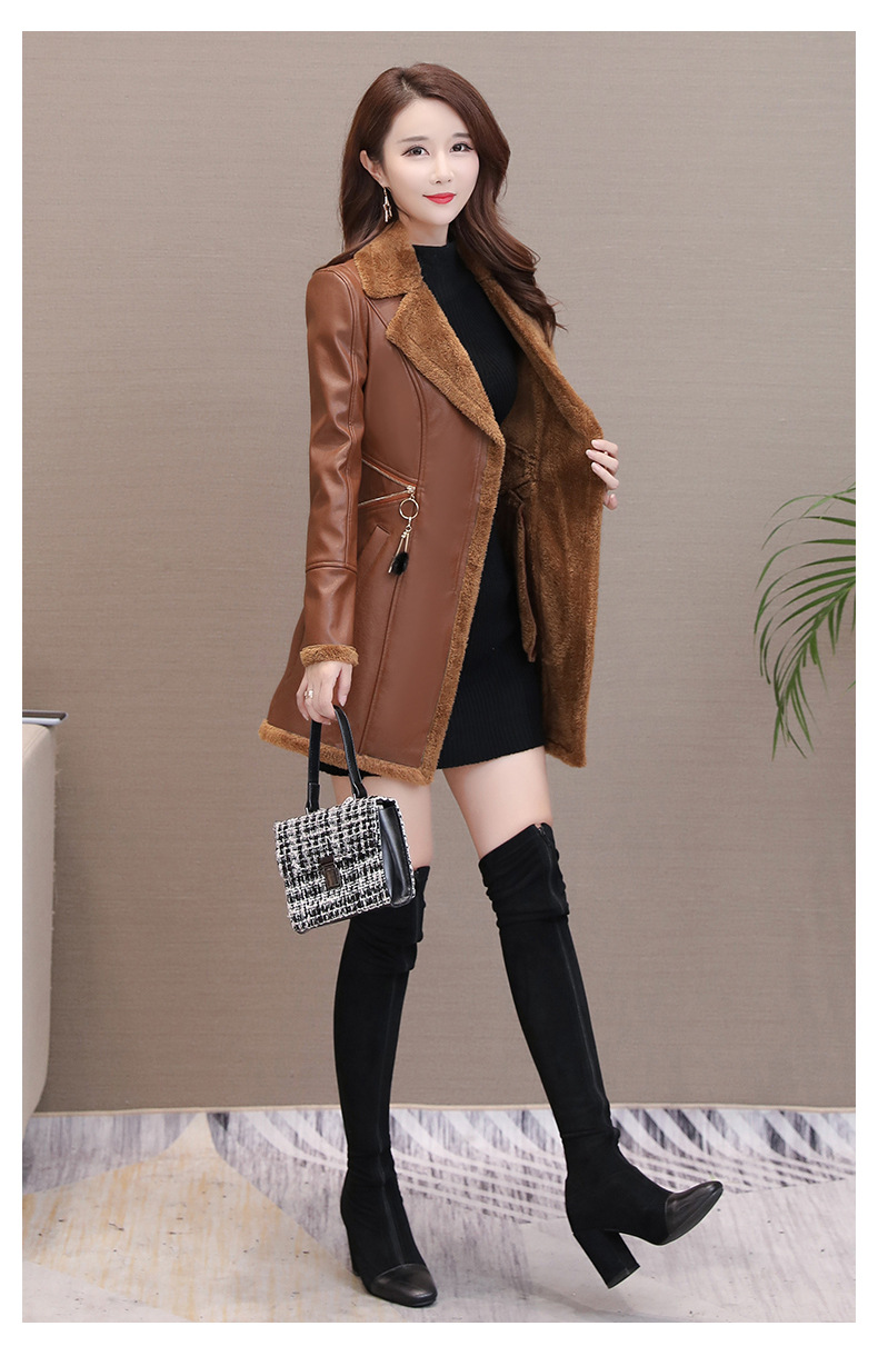 Title 12, Nuovo Cappotto Casual in PU Slim con Fodera in ...