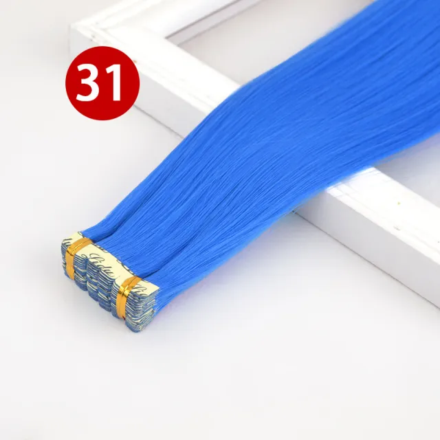Seamless Hair Extension Highlight Color Hair Extension 31 Colors 1 Piece - Shop at LoveMi