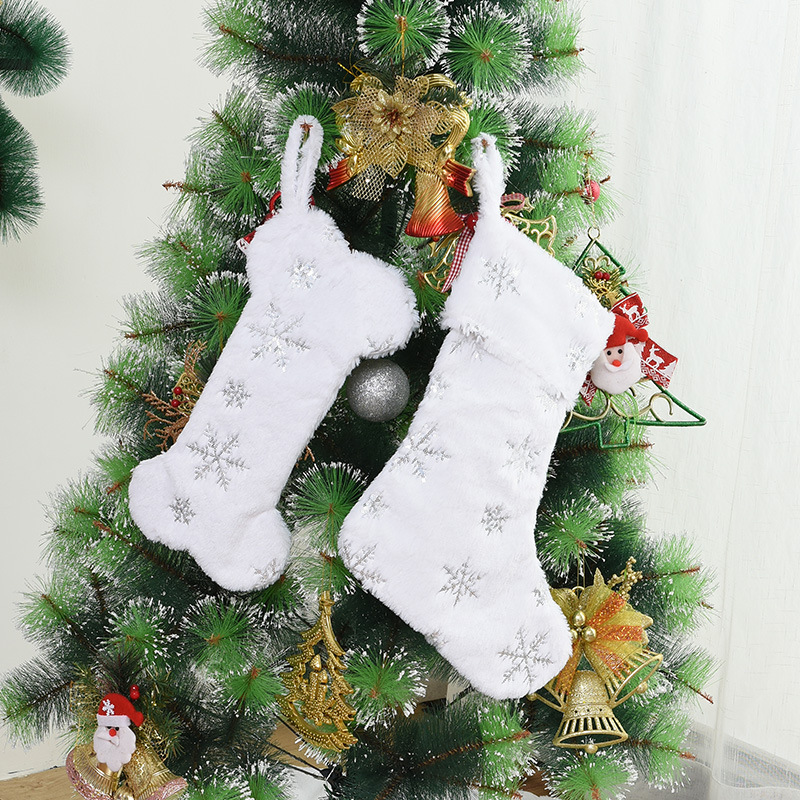 Christmas Stockings Silver