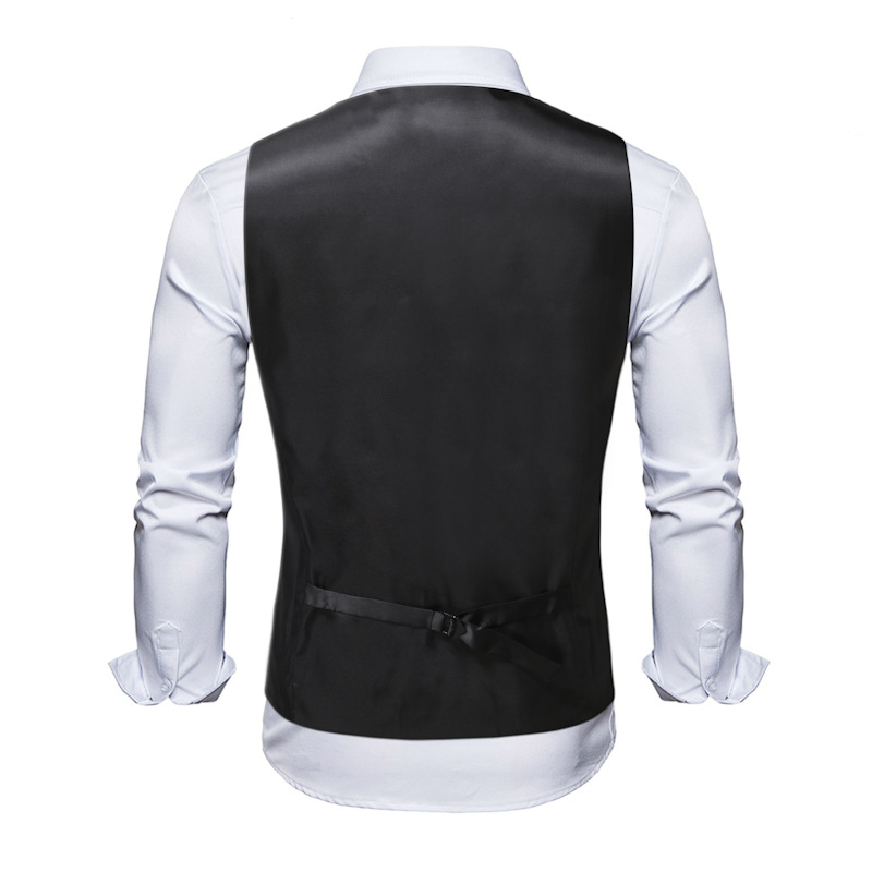 Fashion SUNFLOWER Vest Men's Embroidered Vest European Size Coat