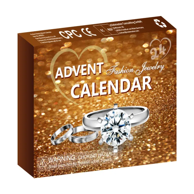 Countdown Christmas Decoration Set Blind Box Ornament Brown - Shop at LoveMi