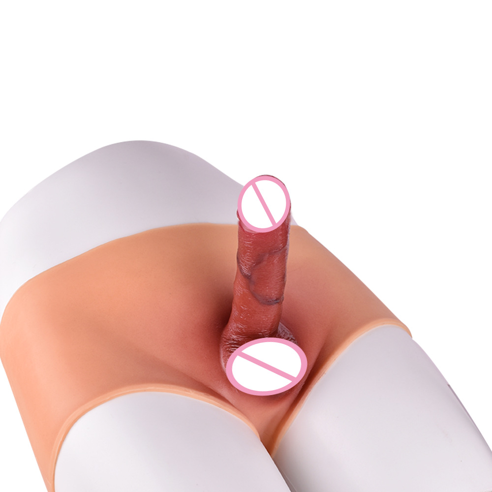Women's Wearable Dildo Pants Liquid Silicone 31