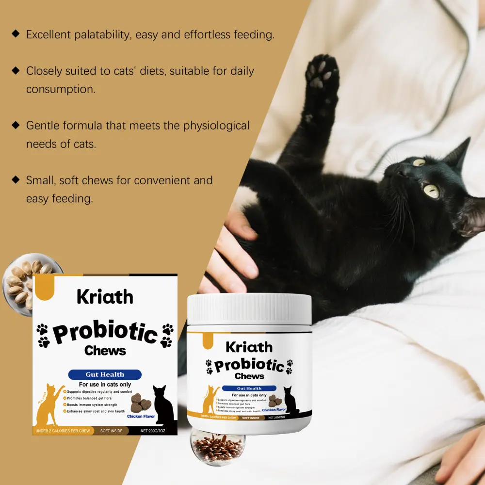 Probiotic Soft Pellets for Cats