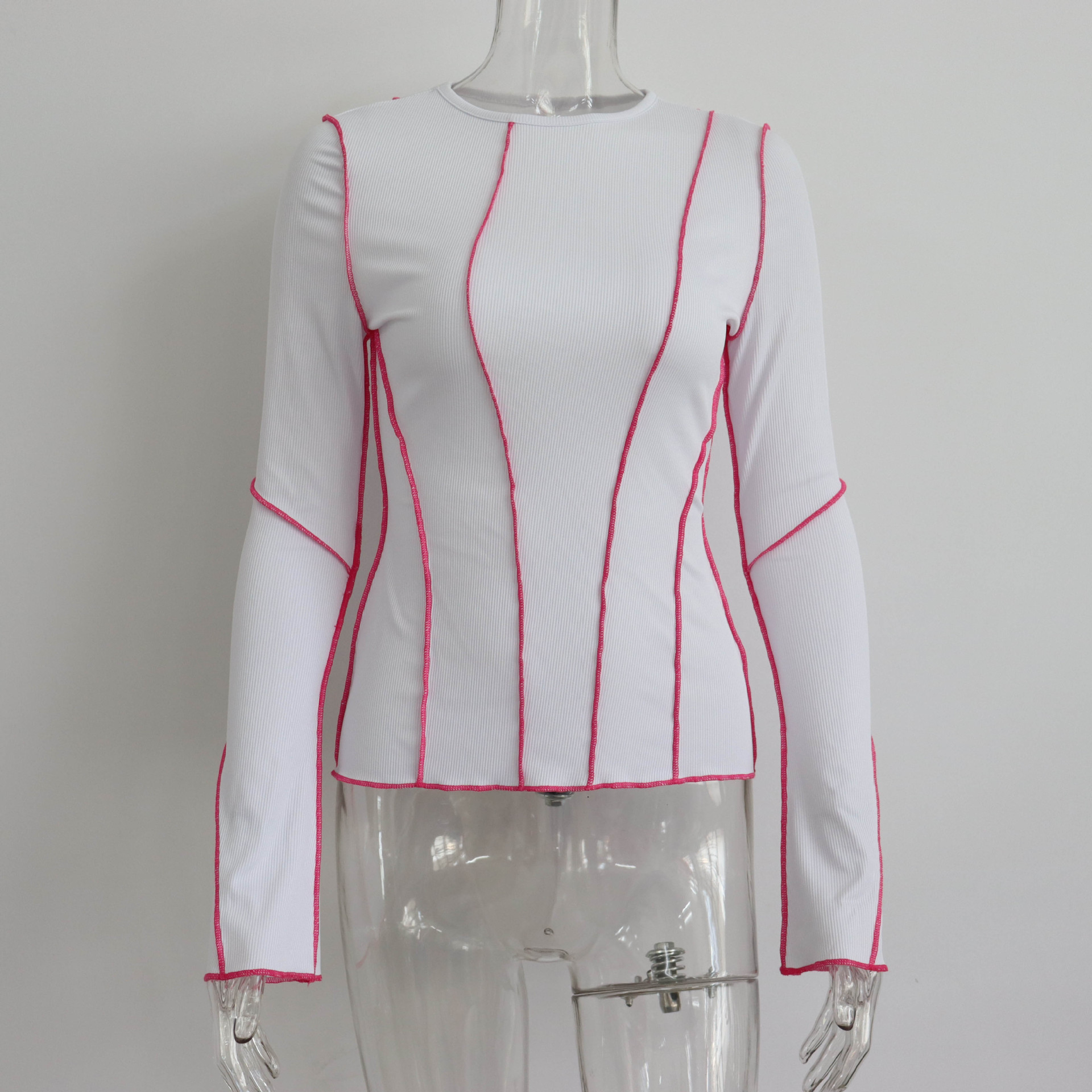 Flare Sleeve Pit Top Long Sleeve T-shirt