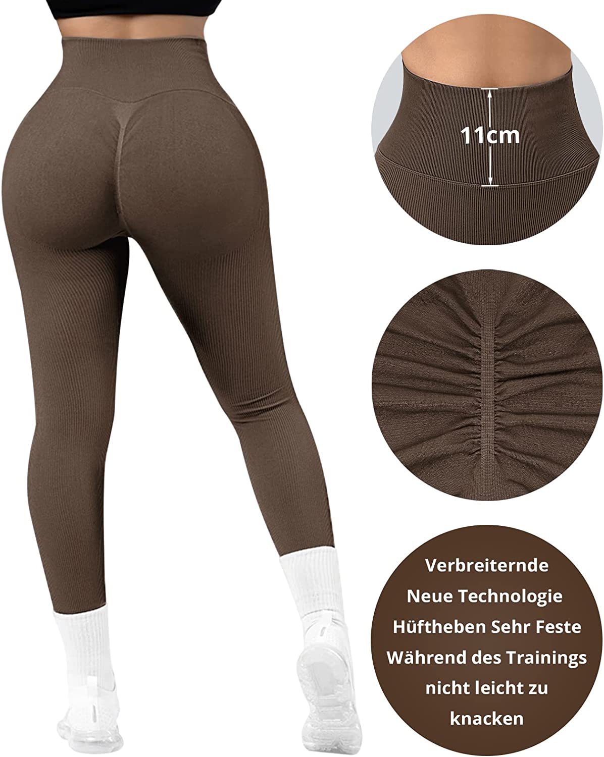 Title 21, Leggings Yoga para Mujer Levanta Glúteos Transp...