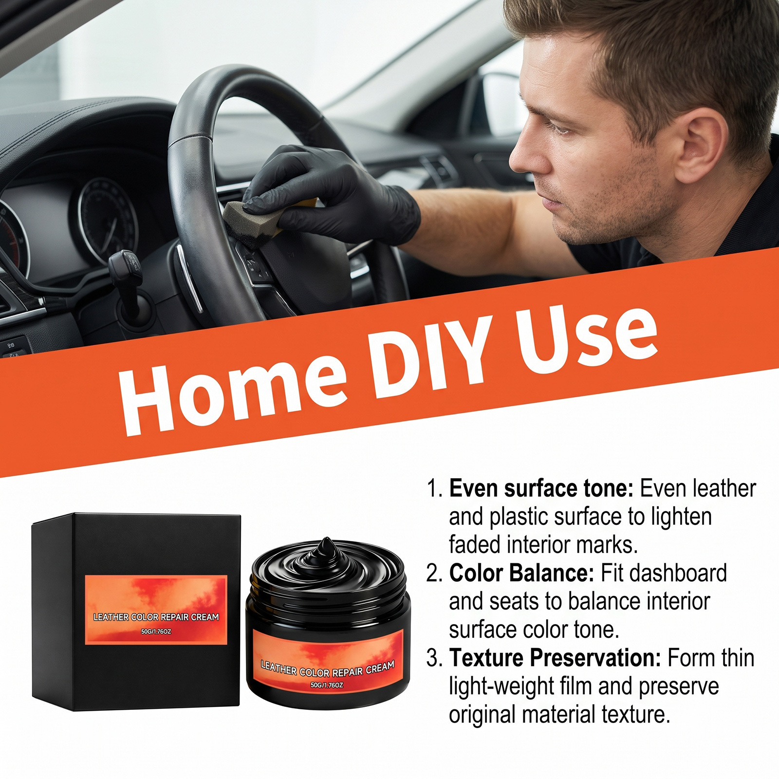 Automotive Interior Cleaning, Care, And Repair Paste image 4