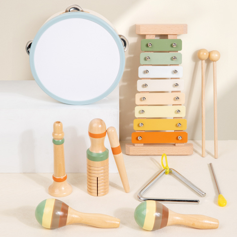 Wooden Educational Percussion Music Set For Toddlers — foto 6