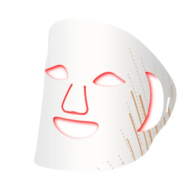 Silicone Mask Beauty Instrument Led Beauty Mask Photon Skin Rejuvenation White - Shop at LoveMi