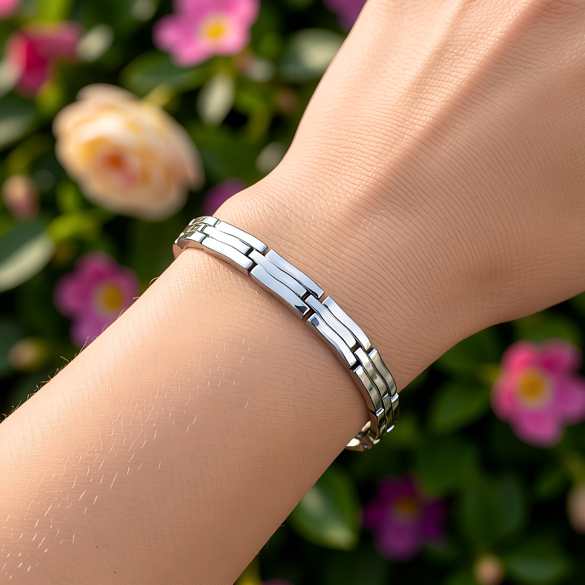 Korean-style Stainless Steel Titanium Bracelet