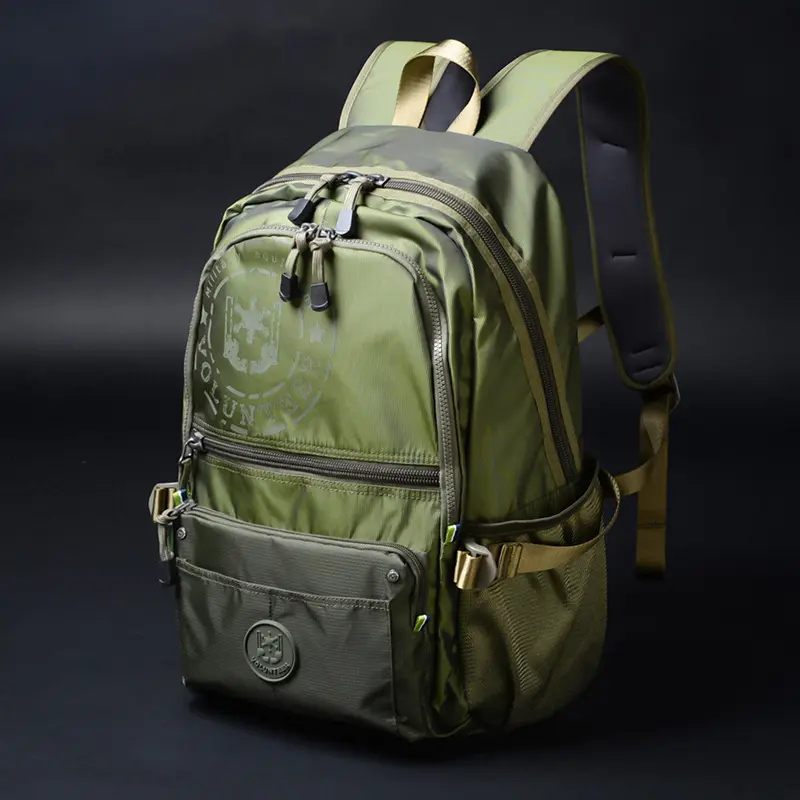 Waterproof Canvas Large-Capacity Travel Backpack