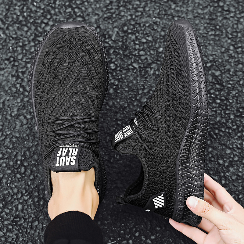 Title 5, Flying Woven Mesh Sports Casual Running Shoes M...