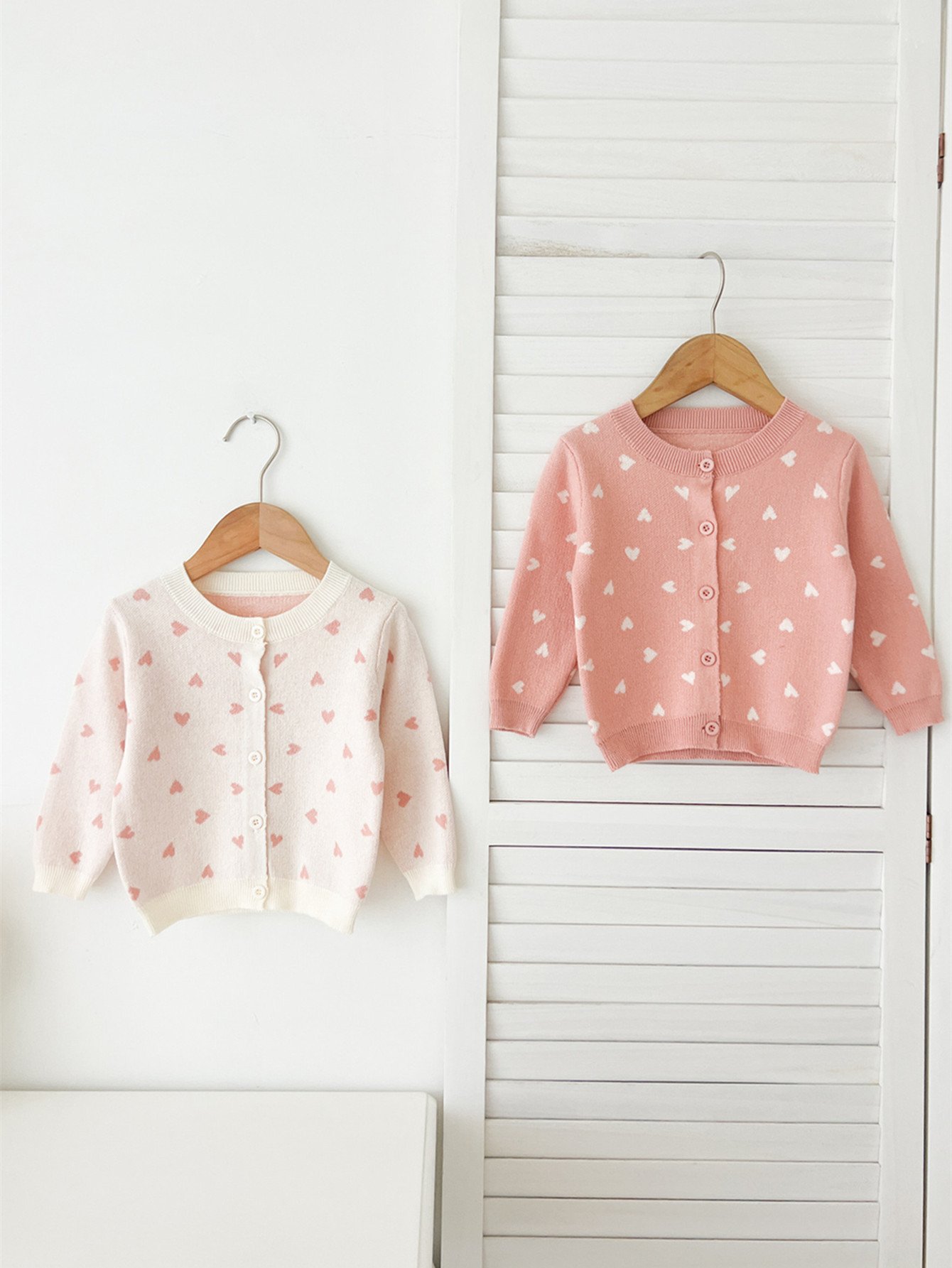 Knitted Sweater Baby Girls Cardigan Coat