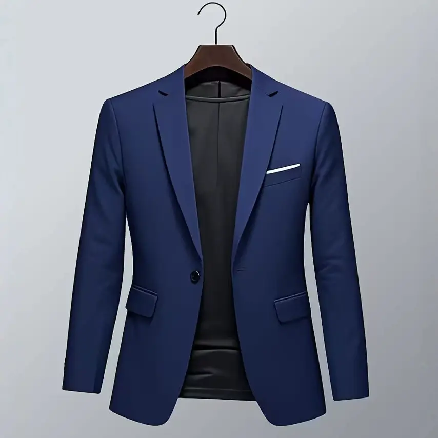 Mens Business-Casual Formal Suit Korean Style