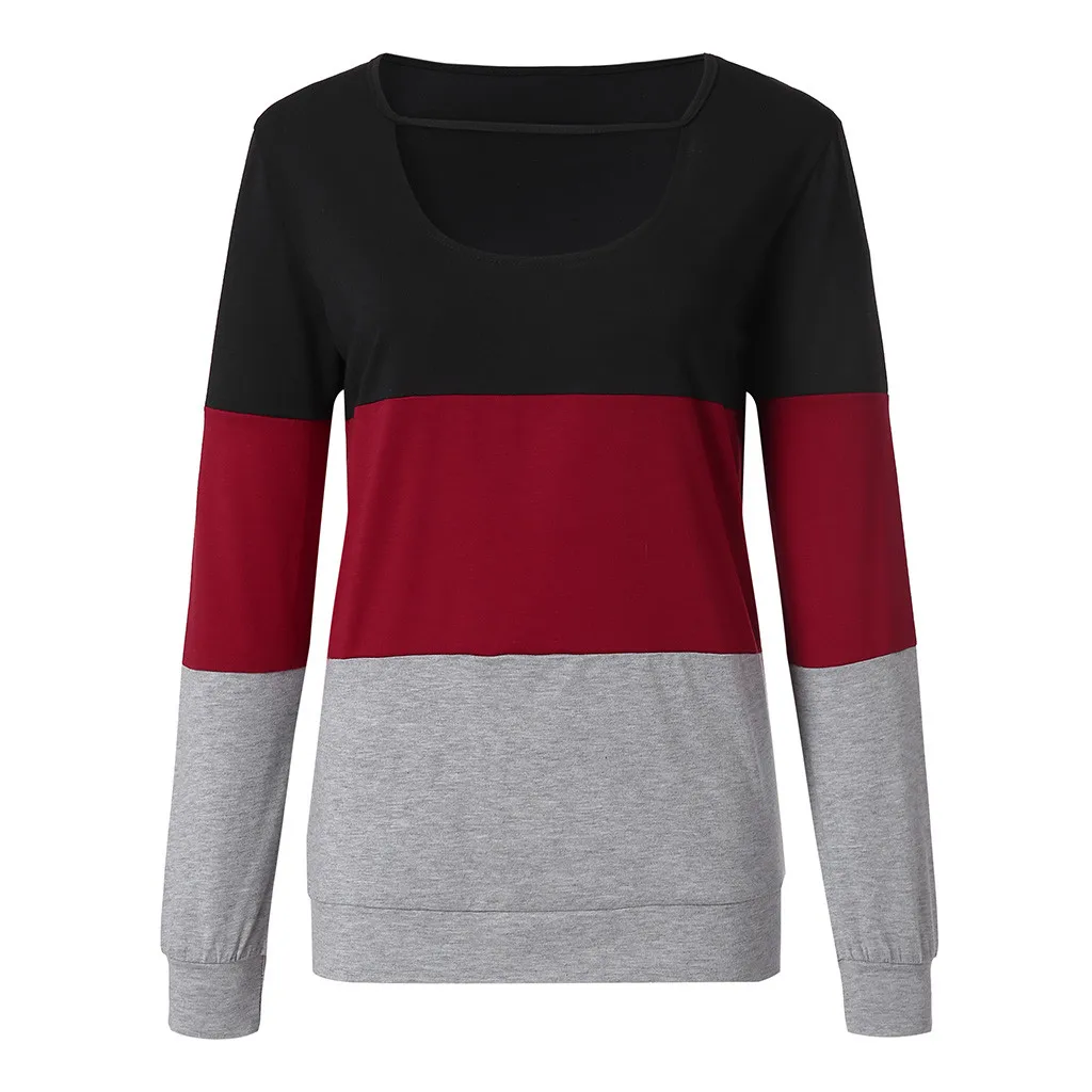 Title 19, Round neck long sleeve top